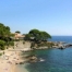 Vista de l'Hotel la Torre des de la platja del Canadell.