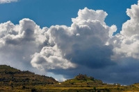 restes del ms fortificat de Mirabet, a les rodalies del Castell de Mur