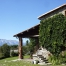 Foto general de calRei amb la serra del Cad� al fons.