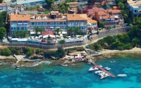 Vista aria de l'hotel des del mar