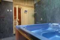 el jacuzzi de la casa