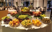 menjador taula de fruites