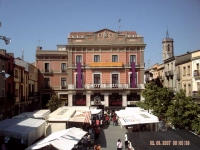 Dimecres de mercat a Sant Celoni, abans de la final de la champions.