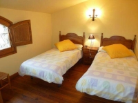 Habitaci doble amb dos llits individuals