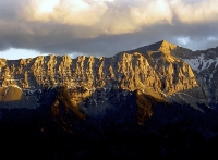 Foto de la Serra del Cad, des de casa rural calRei