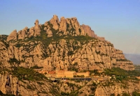 Montserrat a vista d'ocell.