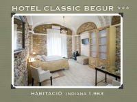 Hotel CLASSIC Begur. Habitaci indiana 1963
