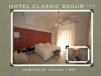 Habitaci Indiana 1.991 . Hotel CLASSIC Begur.