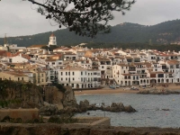 Vistes de Calella de Palafrugell, des del Cami de Ronda