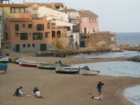 Calella de Palafrugell, foto feta des de Les Voltes