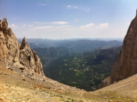 L'Enforcadura del Pedraforca, 2.356 metres.