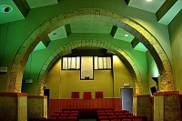 Sala del Castell de la Bisbal, auditori.