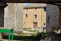 Grups de cases d'un barri de Santa Coloma de Queralt.