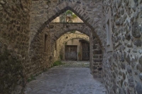 Cal Rac , els tres arcs, carrer del Ganganell