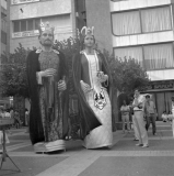 Gegants de Granollers, Esteve i Plcida l'any 1987.