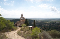 Vista de dalt del castell.