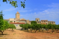 Poble de l'Ametlla de Segarra, antiga comanda dels templers.