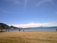 vista de la platja