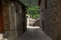 Vista dels carrers     Aras