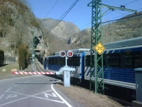 El cremallera que ens porta al santuari de Nria