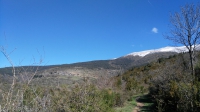 Vista de Drria, Toses des del GR11 des de Planoles fins a Drria.