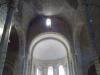 interior de l'Esglsia de Sant Miquel, arcs dels sostre