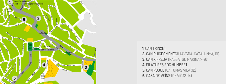Ruta modernista a Sant Feliu de Codines Ruta modernista a Sant Feliu de Codines